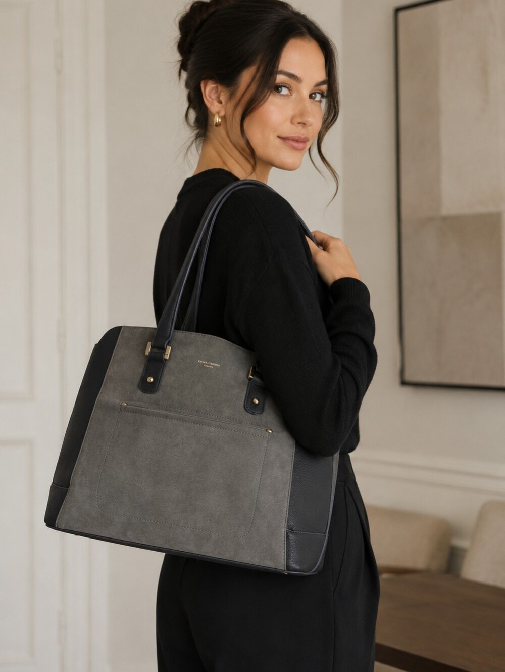 Host Pick | David Jones Paris Grey Bag